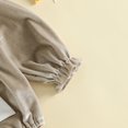thumbnail image 6 of Cjfdfy Newborn Baby Girls Fall Romper Velvet Bubble Long Sleeve Doll Collar Ruffle Cuffs Jumpsuit With Big Bow Baby Vintage Clothes Infant Cute Coming Home Outfit 0-18M ﻿, 6 of 9