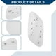thumbnail image 3 of Tapa de la puerta del tanque de combustible para Volkswagen Golf 5G 2014-2016, cubierta de la tapa del llenado de combustible para Volkswagen Golf BQ1 2017-2018, tipo clip No. 5G0809909, blanco ABS, 3 of 6