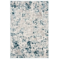 SAFAVIEH Vogue Tabitha Abstract Area Rug, Beige/Turquoise, 2' x 4'
