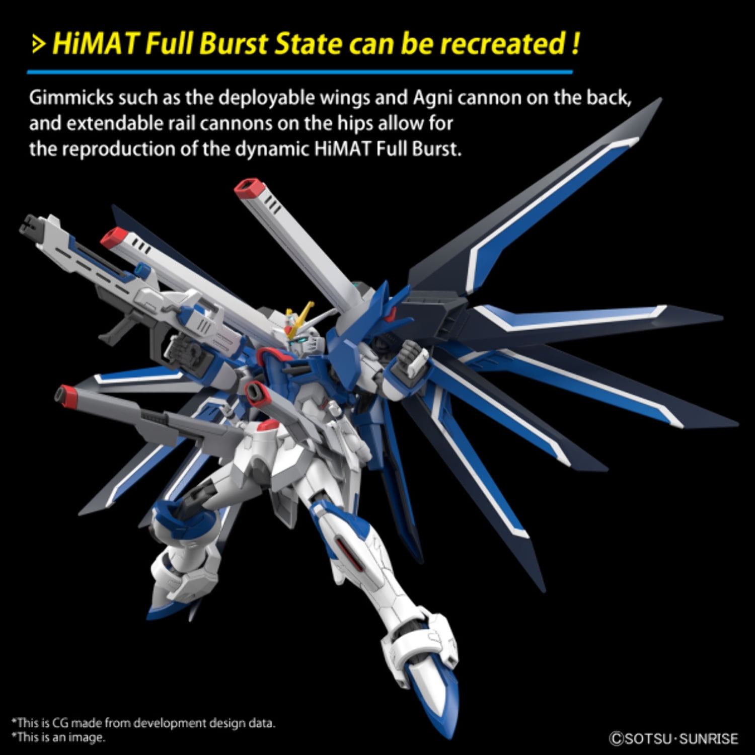 Bandai Hobby - Brandclub - HGCE 1/144 #243 Rising Freedom Gundam