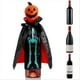 thumbnail image 3 of Skull Pumpkin Red Wine Bottle Bag Spooky 12-Inch Decorative, 3 of 5