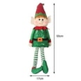 thumbnail image 2 of Christmas Elf Plush Toy - Long Leg Christmas Plush Doll 21.65 Inches/ 55 cm Elf Christmas Doll Standing Plush Toy for Holiday Winter Home Decoration, 2 of 4