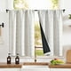thumbnail image 1 of Cortinas Jinchan Blackout 100% Lino 60x60cm Beige 2 Paneles, 1 of 9