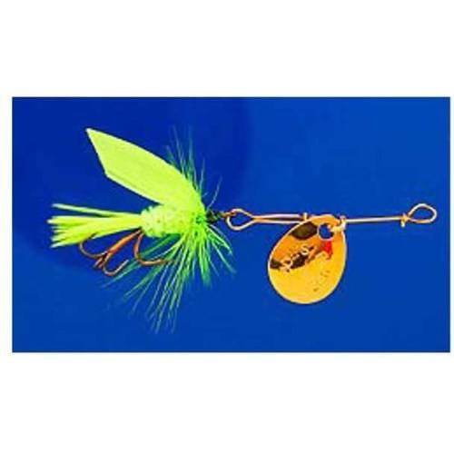 Joe's Flies Short Striker #231 Size 8 Glo Trout Spinnerbait Fishing Lure 
