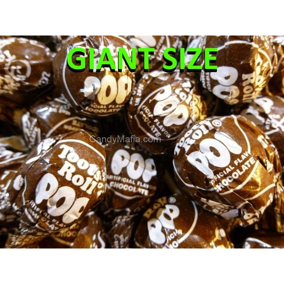 Giant Chocolate Tootsie Pops Chocolate 42 Count