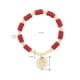 thumbnail image 5 of Pulsera San Benito Aros rojos Chapa de Oro 18K Horoz WH550, 5 of 5