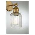 thumbnail image 6 of Trade Winds Harold 1-Light Wall Sconce in Natural Brass, 6 of 6