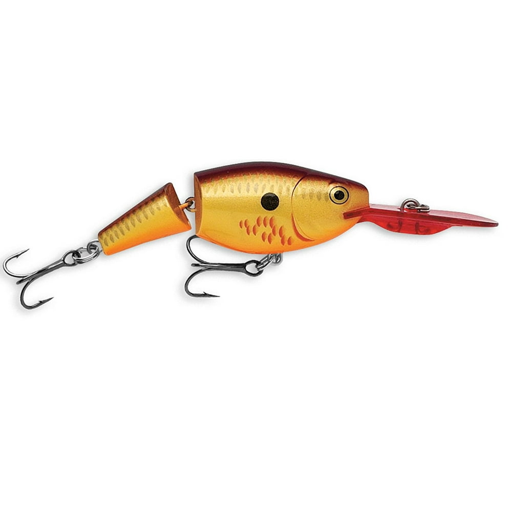 Rapala Jointed Shad Rap Rattlin' Suspended Lure Bleeding Copper Flash