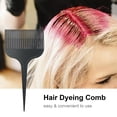 thumbnail image 2 of Peine para peinar el cabello para colorear, teñir, tinte, peine de corte, peine de peluquería, 2 of 7
