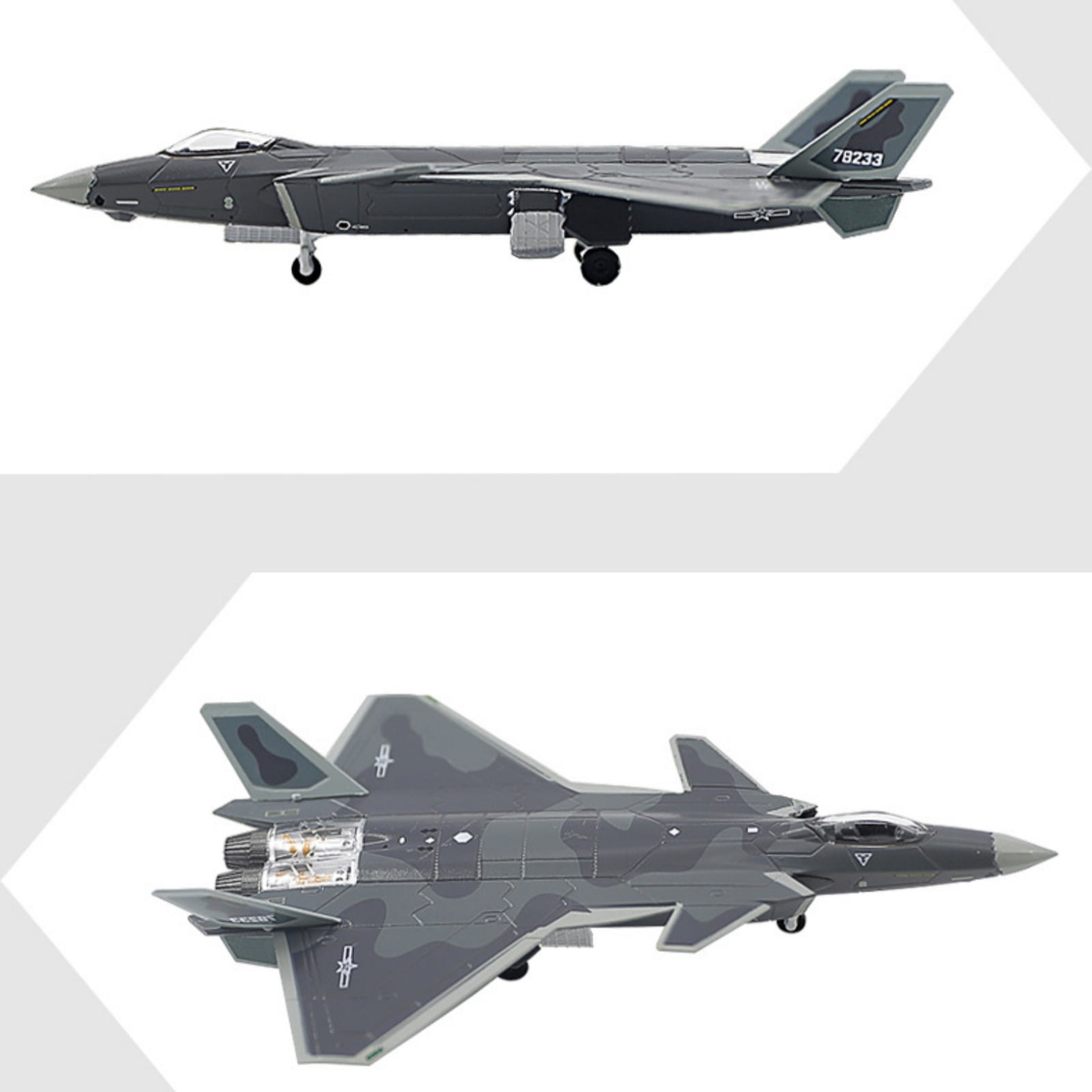 TAPDRA J-20 Fire Fang Fighter Chinese Model Airplane 1 144 Scale Diecast Metal Replica Aircraft Decor Collection Gift