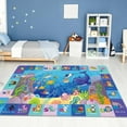 thumbnail image 5 of AKUNRUG Baby Play Mat for Floor, Kids Rug Playmat Baby Crawling Mat Educational Tummy Time Mat Soft ABC Play Mat for Toddlers Infants Kids Rug for Playroom Classroom（39.37X59.05 INCH）, 5 of 8