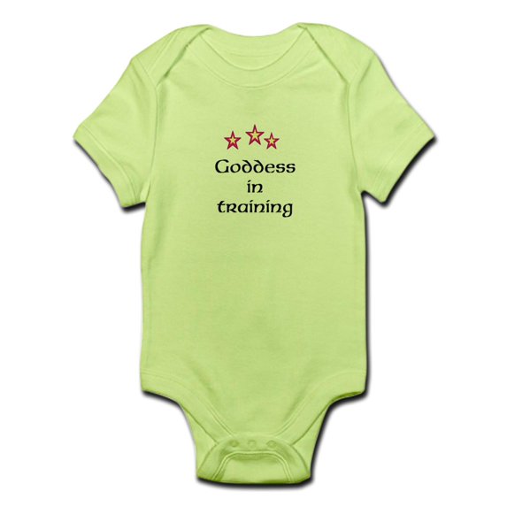CafePress - Goddess In Training Infant Bodysuit - Baby Light Bodysuit