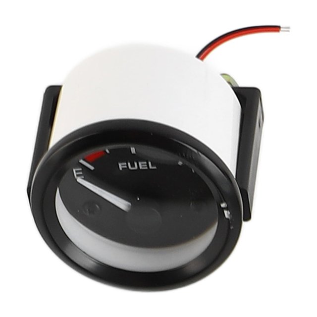 Indicador de nivel de combustible para automóvil de 52 mm, indicador de combustible con indicador de aguja