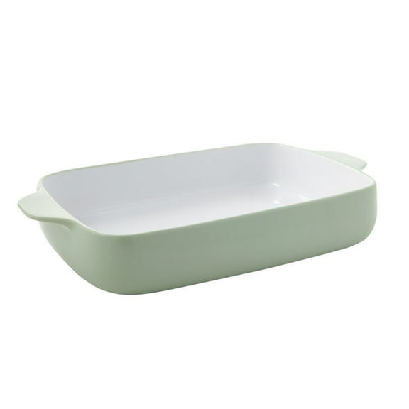 Kitchenaid 9X13-inch Vitrified Stoneware Rectangular Baker in Pistachio Green