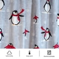 thumbnail image 3 of Gogreen Christmas Fleece Throw Blankets for Couch & Bed - Lightweight Plush Cozy Fuzzy Soft Blankets and Throws for Sofa, Christmas Penguin, 108x90 Inches, 3 of 7