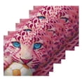 thumbnail image 3 of BZSMCE Towel Cotton Face Towel Soft Hand Towels Fashion Pink Leopard & Soccer Pattern, 3 of 9