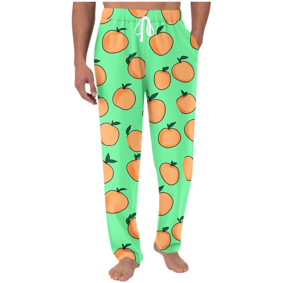 Vekome Mens Pants Bottoms Big and Tall Elastic Waist Pants with Drawstring Lightweight Straight Leg Casual Trousers Graphic Loose Pant Pockets