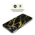 thumbnail image 2 of Head Case Designs Glittery Marble Prints Gold Hard Back Case Compatible with Apple iPhone 14, 2 of 7