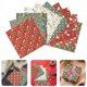 thumbnail image 3 of 10 hojas de telas para acolchado con temática navideña, telas para manualidades, telas de algodón para costura navideña, 3 of 8
