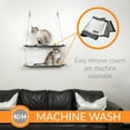 thumbnail image 4 of K&H Pet Products Wall Mount Cat Shelf Double Level Natural 23 X 12 Inches, 4 of 10