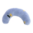 thumbnail image 2 of Almohada para el cuello para mascotas Yuyangstore Almohada suave con patrón bordado para gatos cachorros de perros pequeños y gatitos Azul, 2 of 8