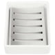 thumbnail image 3 of Ceramic Soap Dish Stainless Steel Soap Holder, Ceramic Soap Dish SUS304 Stainless Steel Tray for Sh, 3 of 5
