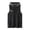 Black, variant on Afdoent Mens Casual Tank Tops Men's Athleisure Vest Sleeveless Hooded Color Block Running Gym T Shirt Streetwear