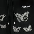 thumbnail image 5 of Butterfly Rhinestone Sweatpant - Black, 5 of 5