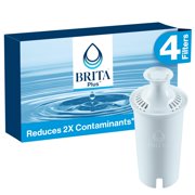 Brita Standard Water Filters for Pitchers and Dispensers - BPA-Free,Lasts Two Months or Gallons, Replaces 1,800 Plastic Water Bottles annually