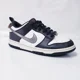 thumbnail image 4 of Size 7Y/8.5W - N I-K-E Dunk Low SE Black White Metallic GS DH9764-001, 4 of 6