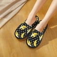 thumbnail image 6 of Fotbe Banana Pattern Women's Fuzzy Slippers Plush Slippers Fluffy Winter House Shoes Indoor and Outdoor-Large, 6 of 8