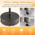 thumbnail image 4 of 1 x Alloy Hole Saw-Silver, 4 of 8