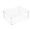thumbnail image 2 of KAKOWELY 1 Set Vinyl Storage Rack 20-Holes Vinyl Roll Holder for Craft Room Wrapping Paper,12.2"X9.84"X4.33", 2 of 5