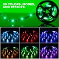 thumbnail image 4 of (2 pack) Better Homes & Gardens Indoor 6.5 ft USB Color Changing Integrated LED Strip Light (1-Pack), 4 of 8