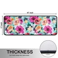 thumbnail image 5 of Kitchen Rugs Sets Of 2,Pioneer Flower Floral Print Pattern Anti Fatigue Kitchen Mat Rugs Non Slip Washable,Decorative Kitchen Floor Mats for Kitchen,Sink,Laundry,17"x47"+17"x47", 5 of 5