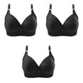 thumbnail image 2 of XIAfhje Bras for Women Push Up Breathable Sports Bra Plus Size Comfy Everyday Bralettes Cool Lift Up Air Bra Wireless Bra Full Support Bras, 2 of 3
