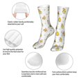thumbnail image 3 of KLL Gnome With Sunflower Print Womens Crew Socks Athletic Middle Tube Long Socks Novelty Socks Gifts For Men, 3 of 7