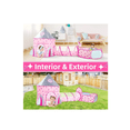 thumbnail image 2 of Carpa Casita Tienda 3 En 1 Para Niños De Juego Túnel Rosa, 2 of 4