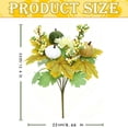 thumbnail image 2 of Fall Stems Artificial Floral Berry Picks, Fall Picks with Velvet Pumpkin and Maple Leaves Branches Decorations for Harvest Autumn Halloween Thanksgiving Decor Indoor Outdoor Home Decor, 2 of 2