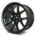 thumbnail image 3 of Set of 20" Staggered Satin Black Flow Forged Anniversary Style Wheels for Dodge Challenger, Charger (20x9.5/20x11, 15/18mm Offsets), 3 of 7