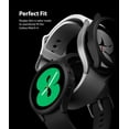 thumbnail image 3 of Ringke Slim Case Compatible with Galaxy Watch 4 40mm (2 Pack) - Clear & Black, 3 of 10
