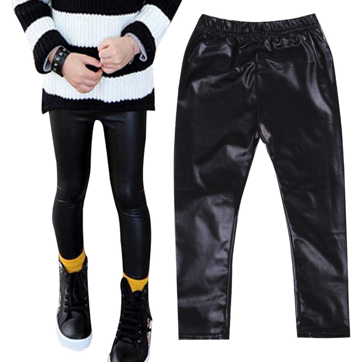 Toddler Girl Leather Pants