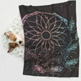 thumbnail image 3 of JUNZAN Waterproof Pet Blanket Dog Blankets, Dreamcatcher Pattern Printing Super Soft Warm,Urine Proof Washable Pet Blanket, 3 of 5