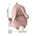 thumbnail image 3 of Xqxayjr under $5 5Pcs KidsBunny Backpack, KidsBunny Backpack,ChildrenStudy Bag for PreStudy, Personalized Animal Backpack, Lightweight Novelbag forBoysGirls, Cute ToddlerBackpack, 3 of 9