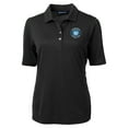 thumbnail image 2 of Women's-Cutter & Buck  Black Charlotte FC Virtue Eco Pique Recycled Polo, 2 of 3