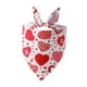 thumbnail image 4 of Pañuelo para perro Yuyangstore San Valentín bufanda triangular para perros, 4 of 8