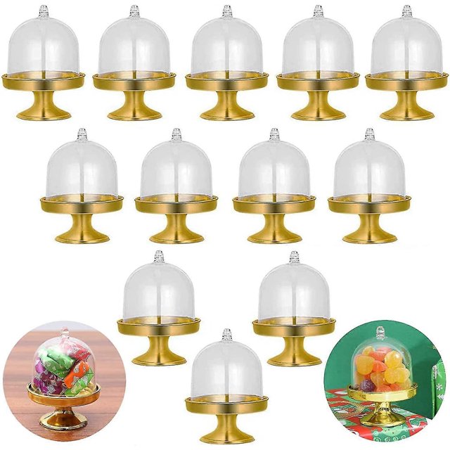 12pcs Mini Cake D Cake Cake Plate Cheese Cake Mini Cake D For Chocolate Cheese Nut Roons Rum