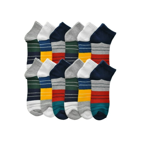 

Angelina Unisex Low Cut Trainer Socks (12-Pairs)