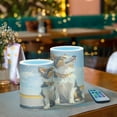 thumbnail image 6 of BZSMCE Flameless Candles LED Lights Watercolor Dog Painting Creativity Battery Candles, 6 of 7