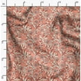 thumbnail image 2 of Soimoi Cotton Cambric Orange Fabric By the Yard - 42 Inch Wide - Florals Print Fabric - Elegant and Timeless Patterns for Fashion and Home Decor Printed Fabric, 2 of 6